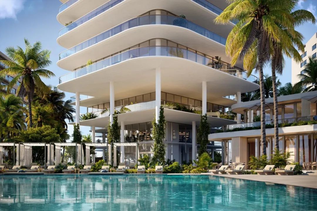 OMA新作 | 迈阿密海滩上第一座住宅塔楼 Perigon