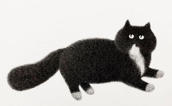 他用一支5块钱的针管笔“撸猫”，17万网友直呼：这猫要活了(图34)