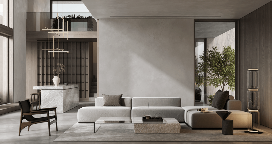 高级灰+原木，这样的轻奢很高级！(图3)