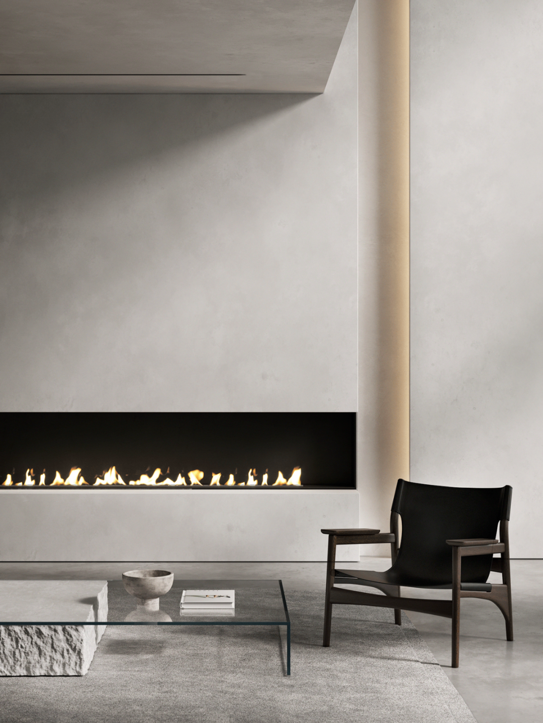 高级灰+原木，这样的轻奢很高级！(图7)