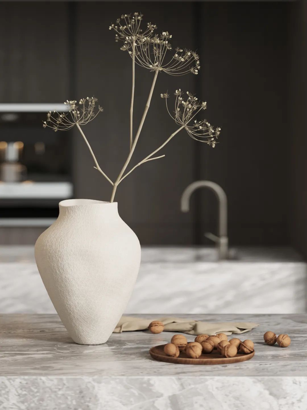 高级灰+原木，这样的轻奢很高级！(图13)