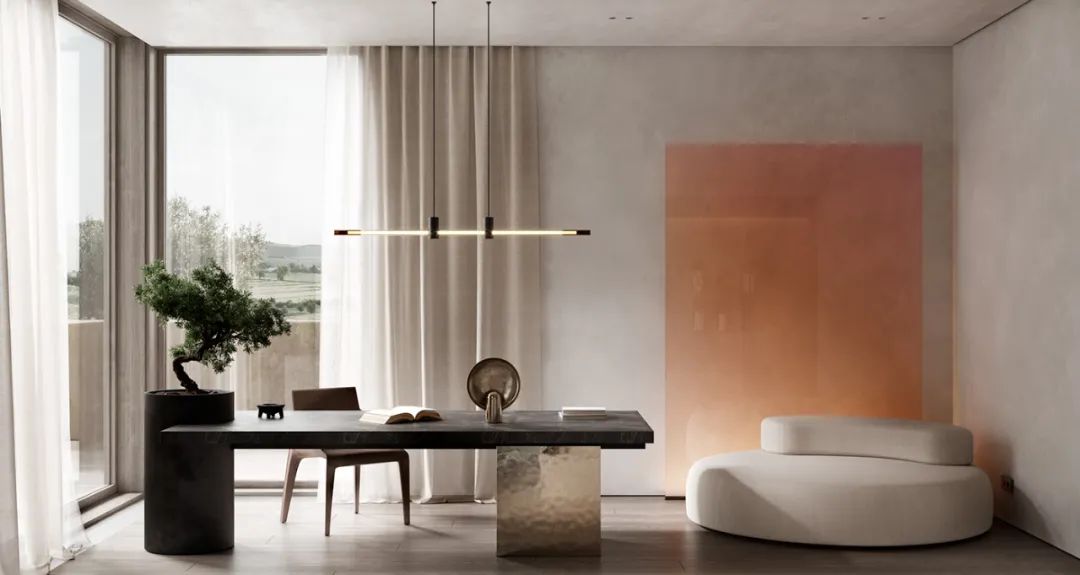 高级灰+原木，这样的轻奢很高级！(图16)