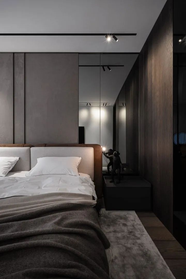 160m²高级灰公寓，极致的现代感(图13)