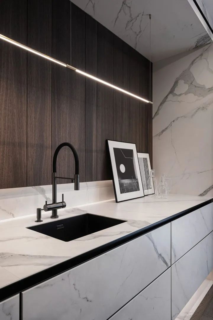 160m²高级灰公寓，极致的现代感(图8)