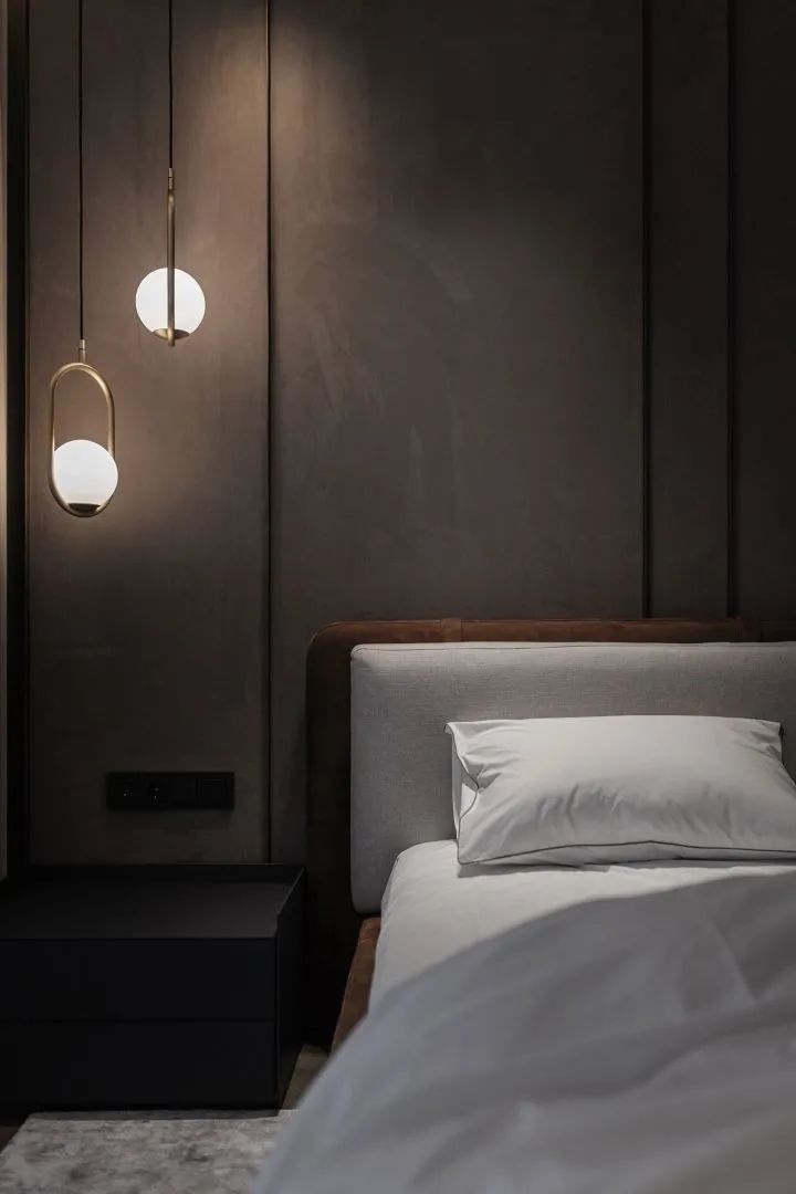 160m²高级灰公寓，极致的现代感(图16)