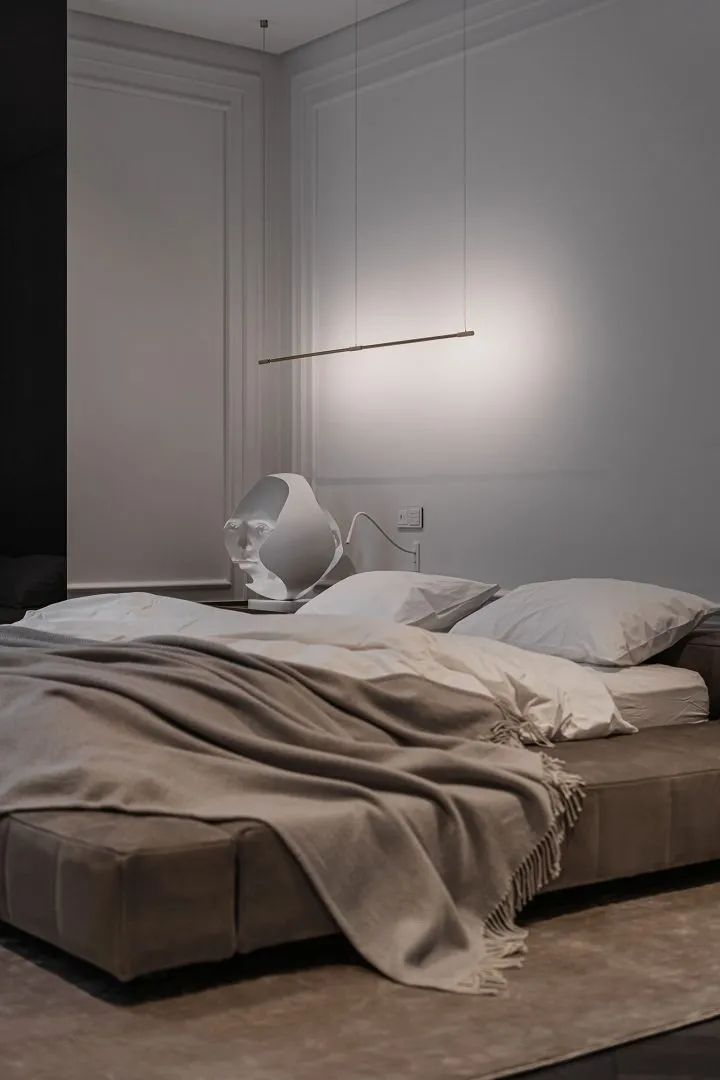 160m²高级灰公寓，极致的现代感(图37)