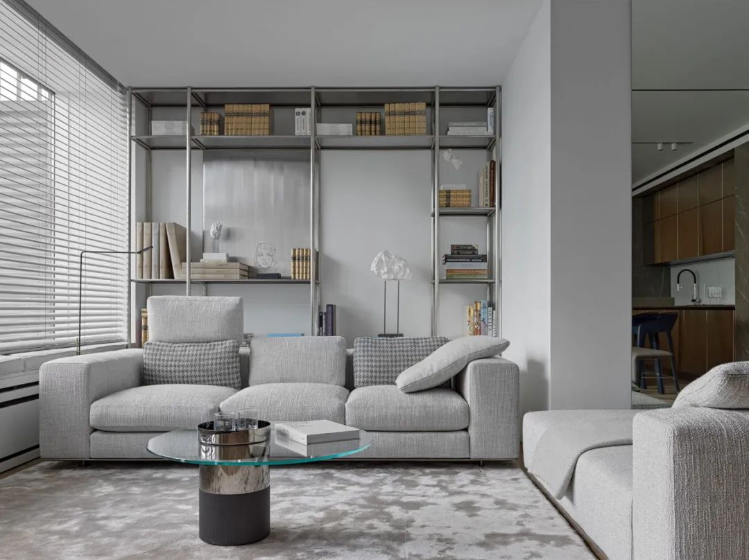 160m²高级灰公寓，极致的现代感(图28)
