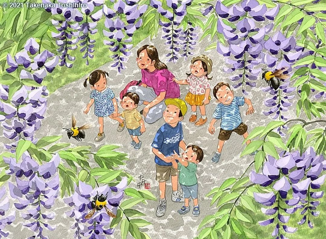 日本一插画师作品，看哭无数人，网友：“我童年最深的记忆，都与夏天有关”(图4)