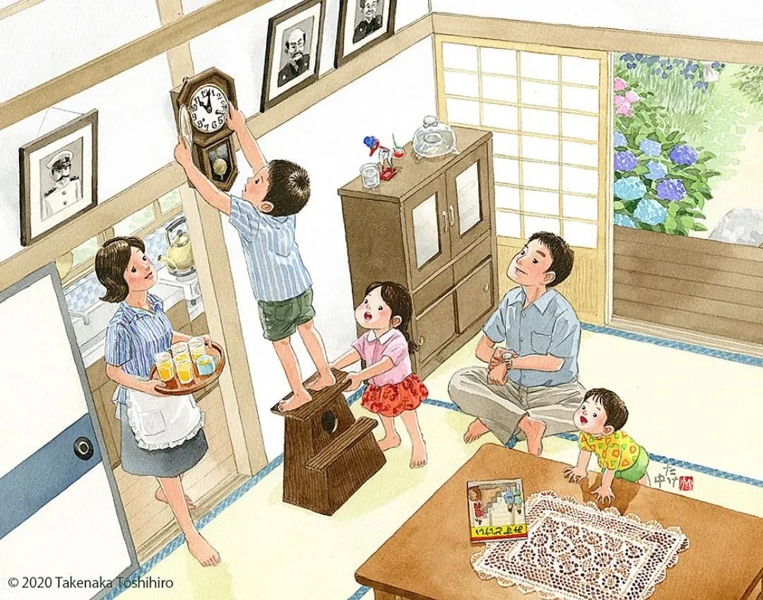 日本一插画师作品，看哭无数人，网友：“我童年最深的记忆，都与夏天有关”(图10)