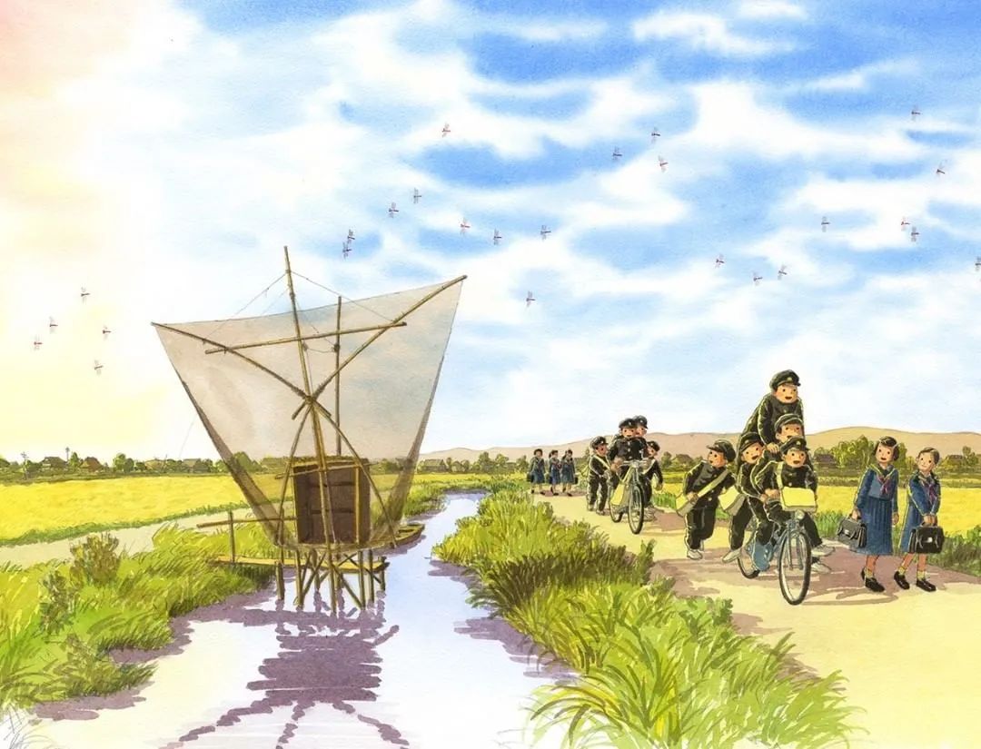 日本一插画师作品，看哭无数人，网友：“我童年最深的记忆，都与夏天有关”(图21)