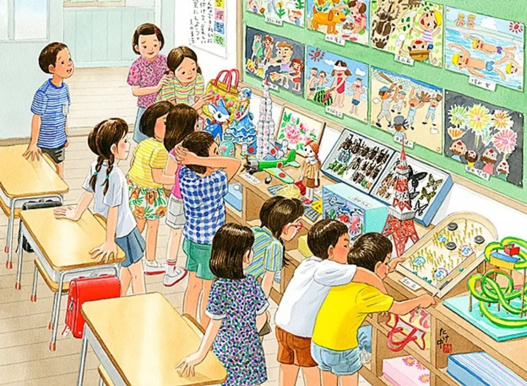 日本一插画师作品，看哭无数人，网友：“我童年最深的记忆，都与夏天有关”(图19)