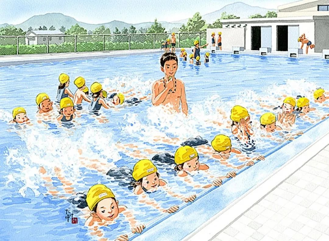 日本一插画师作品，看哭无数人，网友：“我童年最深的记忆，都与夏天有关”(图32)