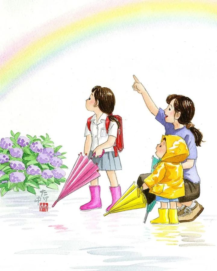 日本一插画师作品，看哭无数人，网友：“我童年最深的记忆，都与夏天有关”(图38)