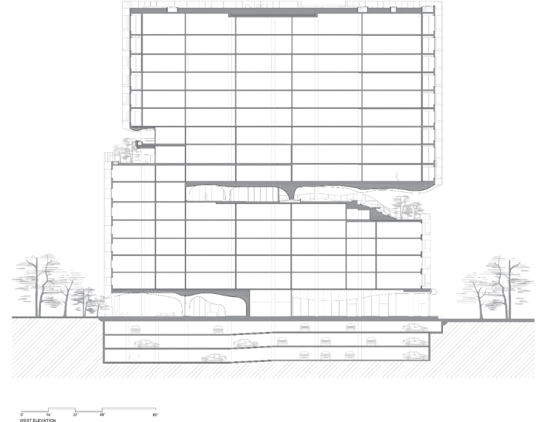 马岩松MAD美国第四个作品“垂直峡谷”动工(图19)
