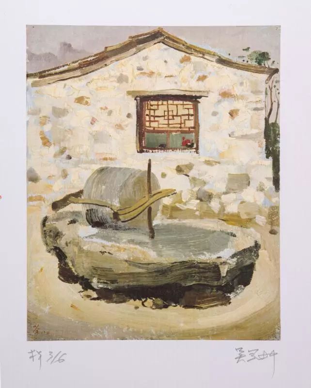 吴冠中笔下最美的农家院，赏心悦目！(图20)