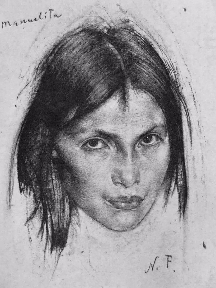 素描大师——尼古拉·费钦素描作品(图39) 素描大师——尼古拉·费钦素描作品(图39)