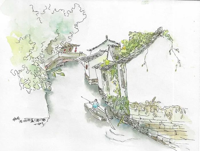 “水韵流光”——艺术家徐丹个人线上插画展(图8) “水韵流光”——艺术家徐丹个人线上插画展(图8)
