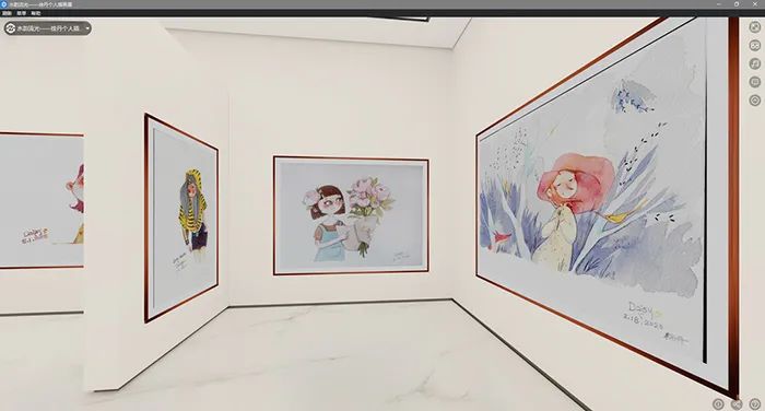 “水韵流光”——艺术家徐丹个人线上插画展(图4) “水韵流光”——艺术家徐丹个人线上插画展(图4)
