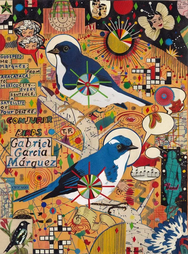 Tony Fitzpatrick｜当代美国版画家和拼贴艺术家