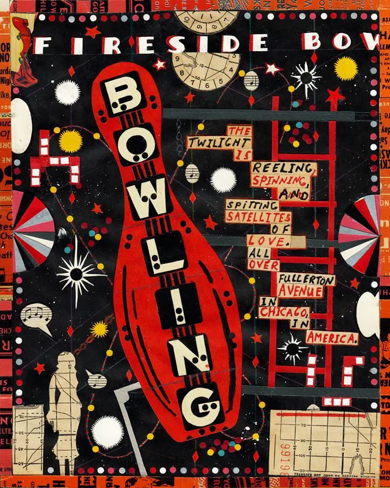 Tony Fitzpatrick｜当代美国版画家和拼贴艺术家(图4)