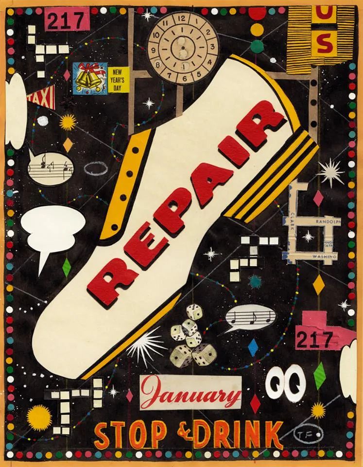 Tony Fitzpatrick｜当代美国版画家和拼贴艺术家(图21)