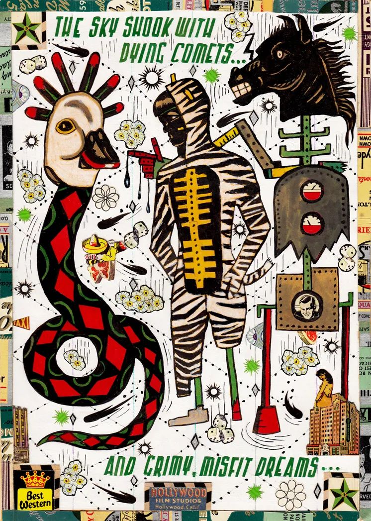 Tony Fitzpatrick｜当代美国版画家和拼贴艺术家(图57)