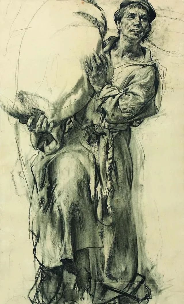 尼古拉·布洛欣丨这位列宾美院的教授，他的素描你一定见过！(图8)