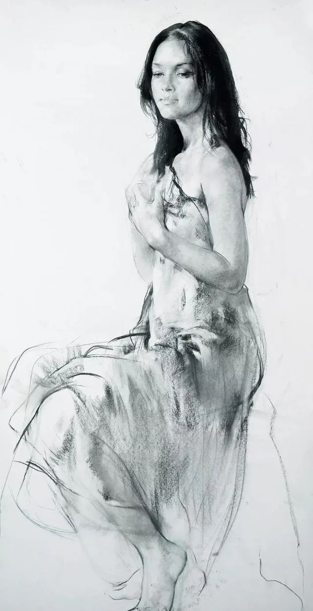 尼古拉·布洛欣丨这位列宾美院的教授，他的素描你一定见过！(图4)