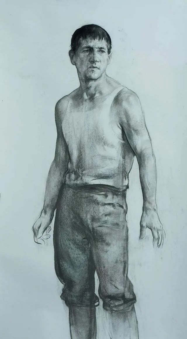 尼古拉·布洛欣丨这位列宾美院的教授，他的素描你一定见过！(图7)