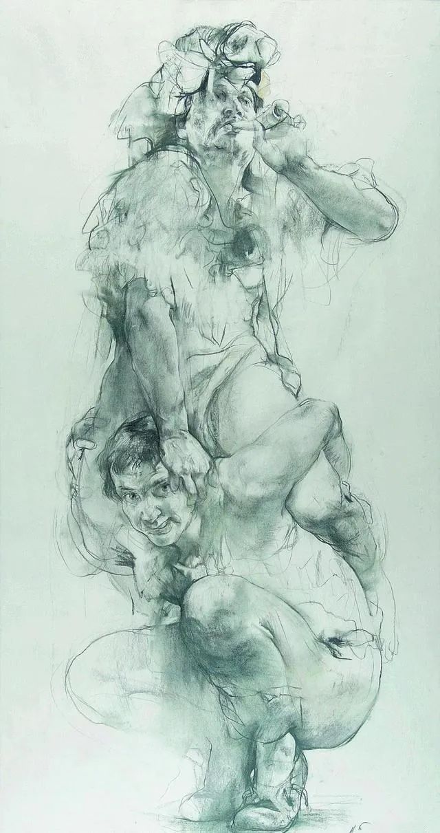 尼古拉·布洛欣丨这位列宾美院的教授，他的素描你一定见过！(图5)