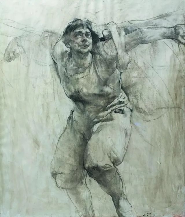 尼古拉·布洛欣丨这位列宾美院的教授，他的素描你一定见过！(图18)