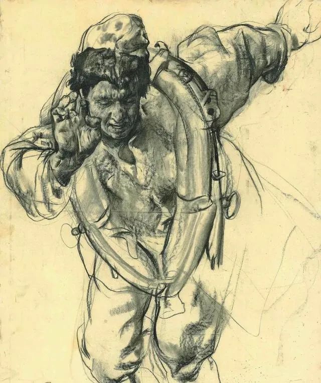 尼古拉·布洛欣丨这位列宾美院的教授，他的素描你一定见过！(图17)