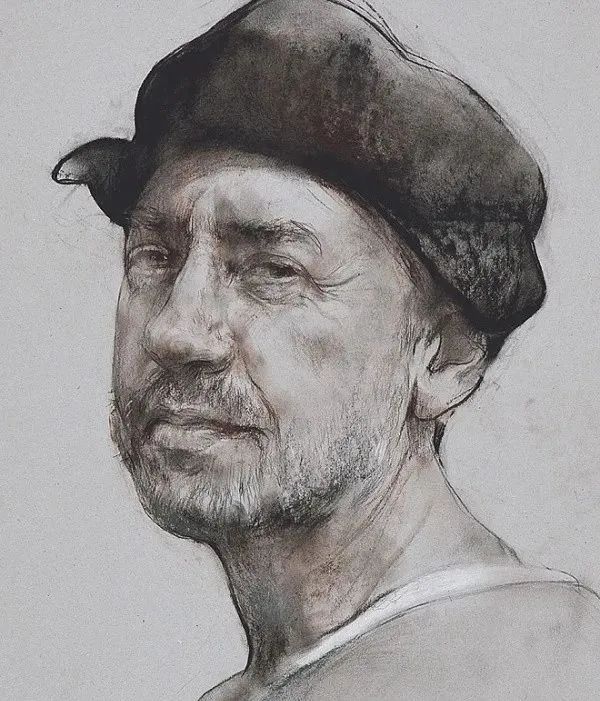 尼古拉·布洛欣丨这位列宾美院的教授，他的素描你一定见过！(图33)