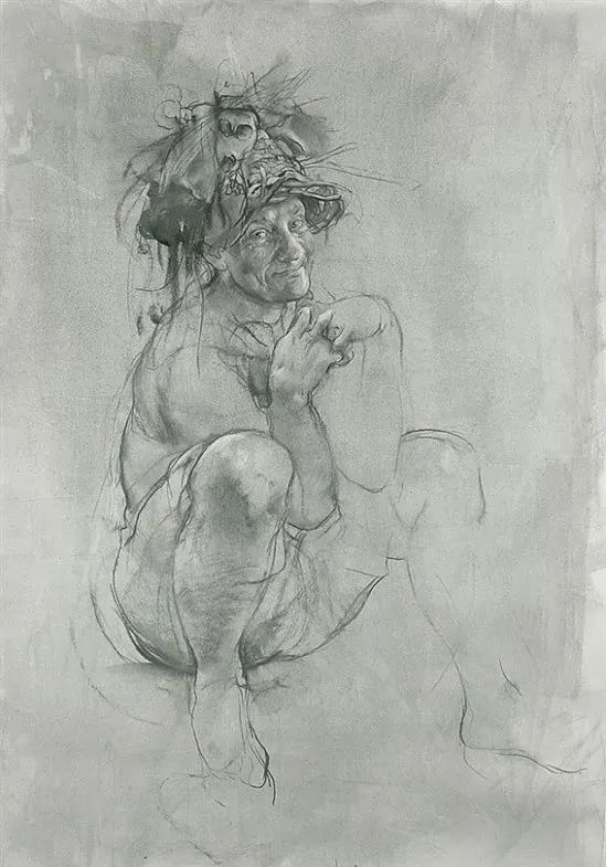 尼古拉·布洛欣丨这位列宾美院的教授，他的素描你一定见过！(图62)