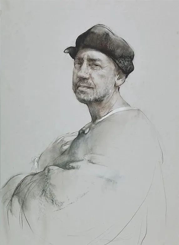 尼古拉·布洛欣丨这位列宾美院的教授，他的素描你一定见过！(图37)