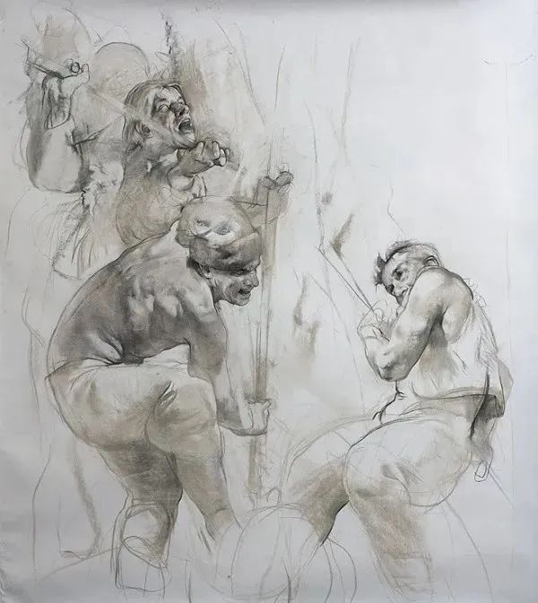 尼古拉·布洛欣丨这位列宾美院的教授，他的素描你一定见过！(图35)