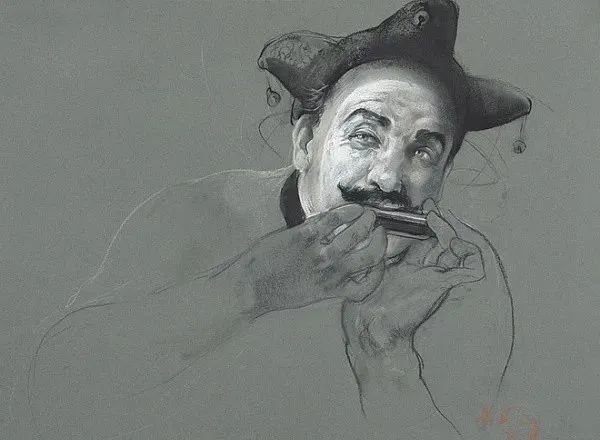 尼古拉·布洛欣丨这位列宾美院的教授，他的素描你一定见过！(图49)