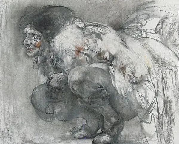 尼古拉·布洛欣丨这位列宾美院的教授，他的素描你一定见过！(图45)