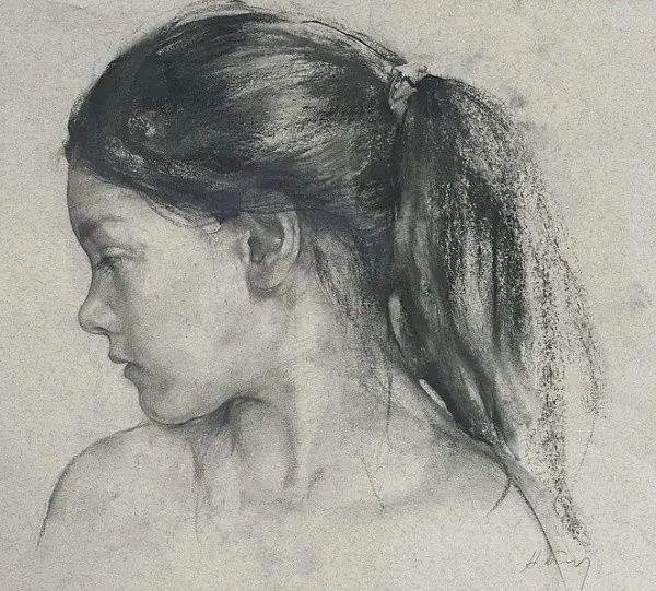 尼古拉·布洛欣丨这位列宾美院的教授，他的素描你一定见过！(图44)