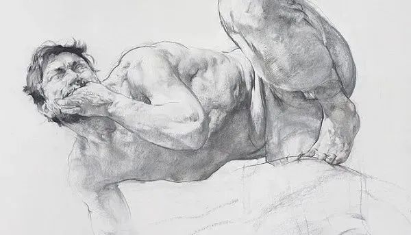 尼古拉·布洛欣丨这位列宾美院的教授，他的素描你一定见过！(图58)