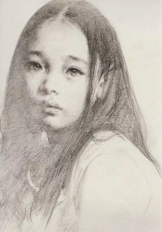 艾轩的素描与油画，触动人心的作品！(图3)