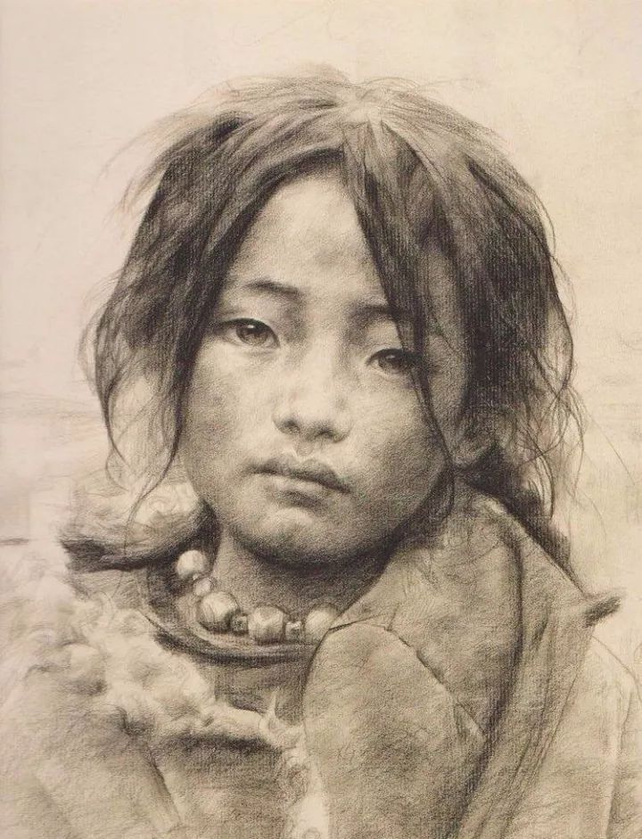 艾轩的素描与油画，触动人心的作品！(图7)