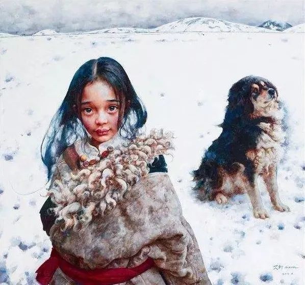 艾轩的素描与油画，触动人心的作品！(图30)