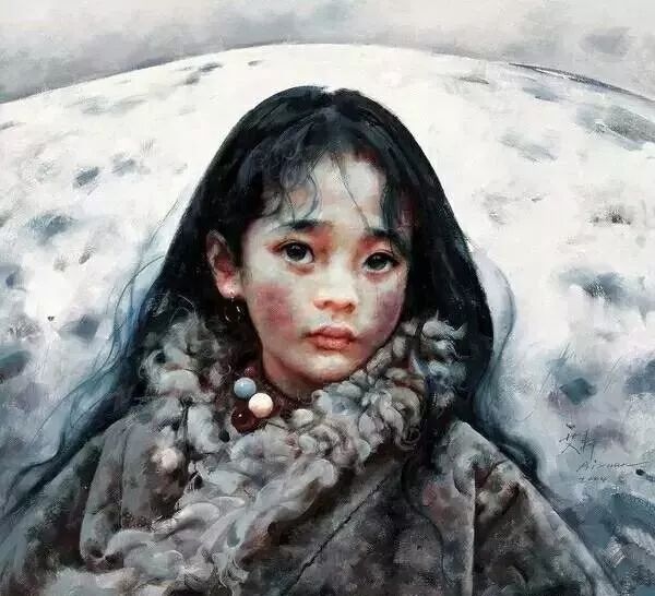 艾轩的素描与油画，触动人心的作品！(图41)