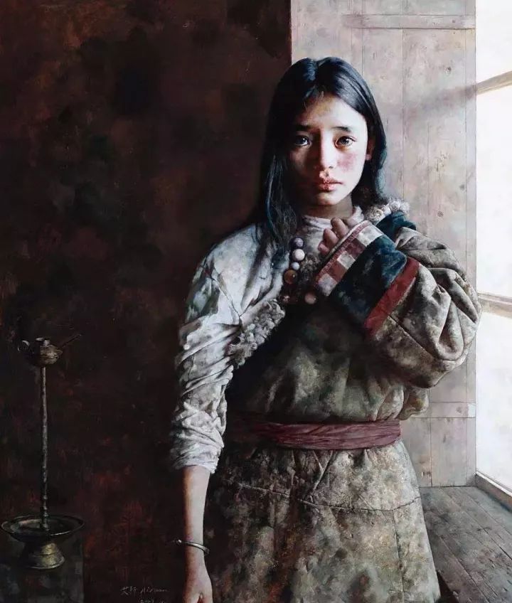 艾轩的素描与油画，触动人心的作品！(图43)