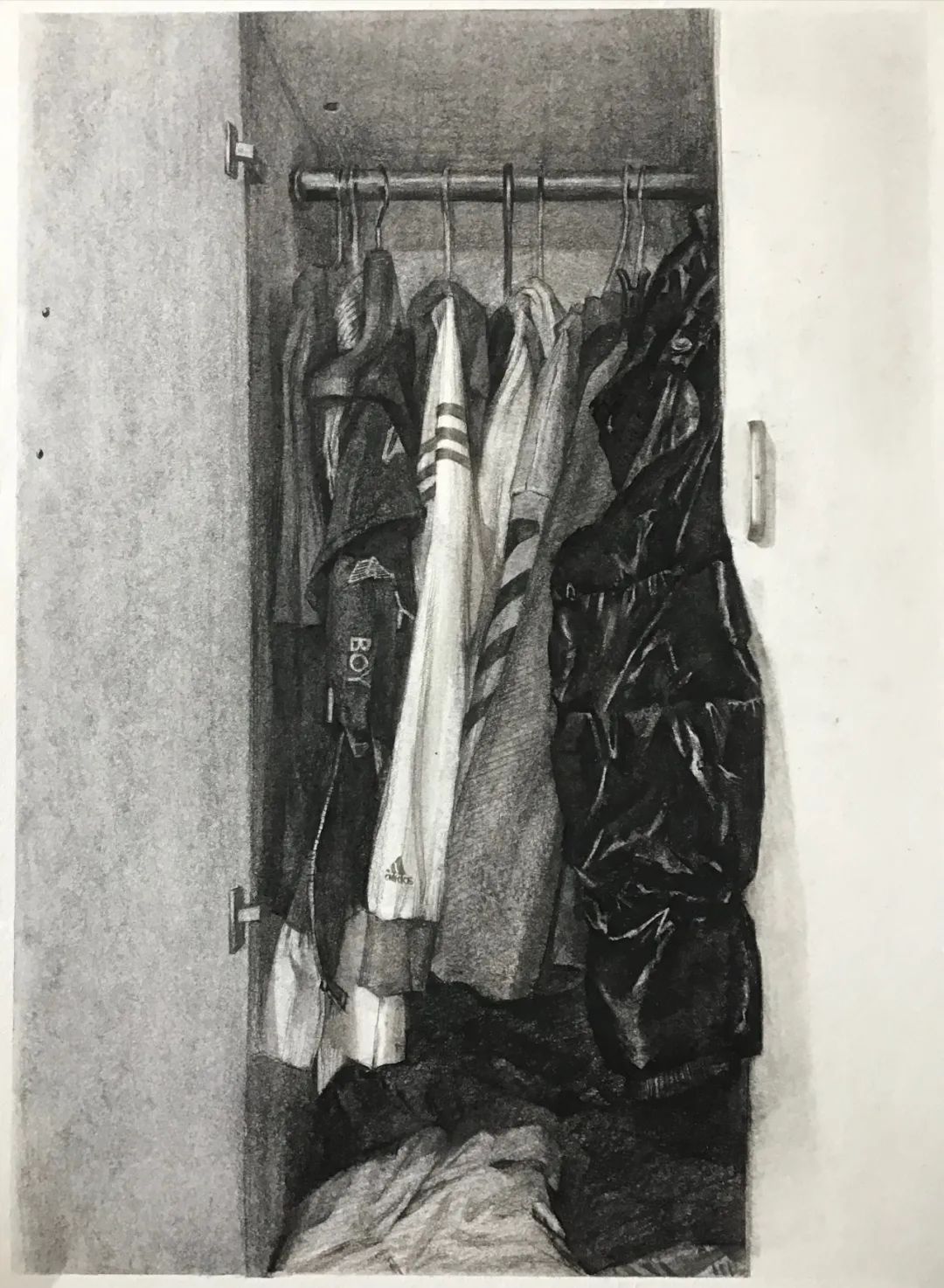 中央美院基础部素描作品欣赏，果然不凡！(图15)