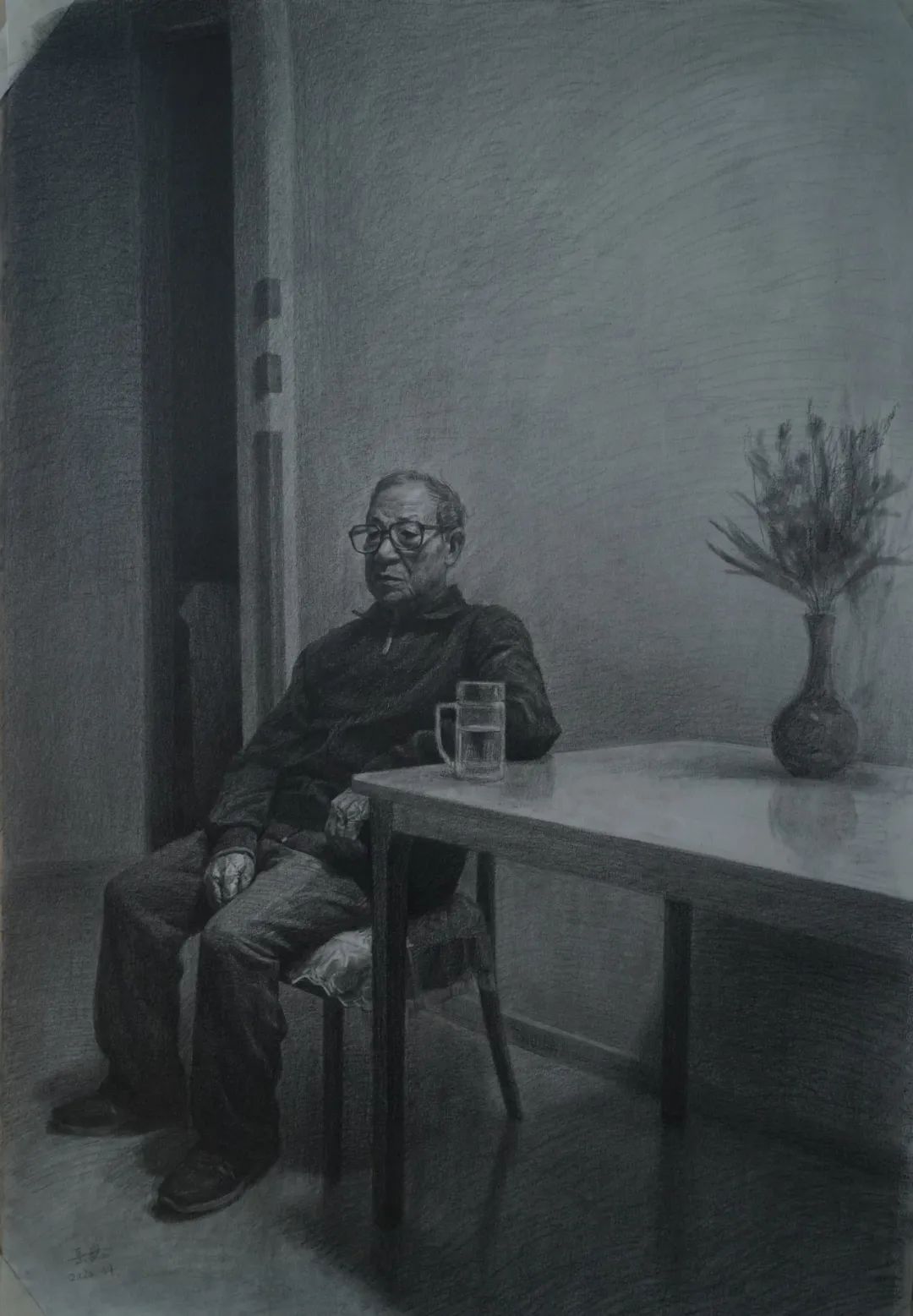 中央美院基础部素描作品欣赏，果然不凡！(图11)