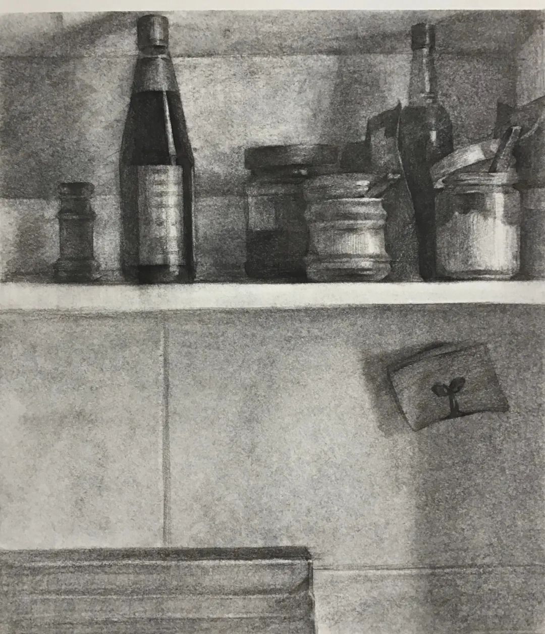 中央美院基础部素描作品欣赏，果然不凡！(图14)