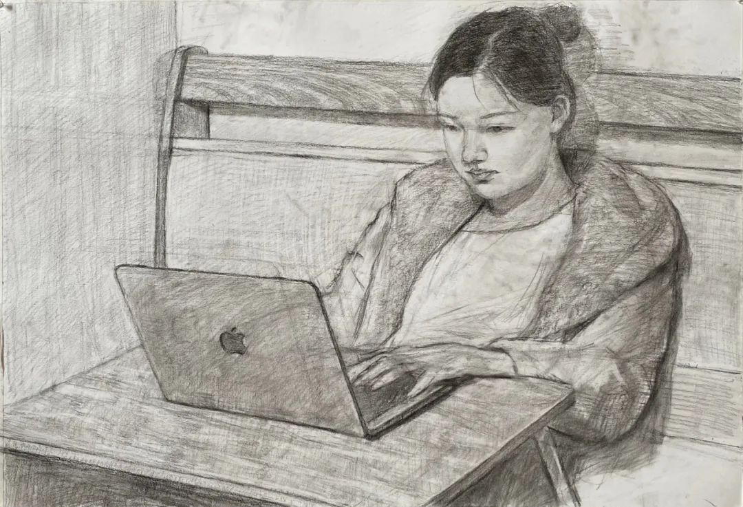 中央美院基础部素描作品欣赏，果然不凡！(图4)
