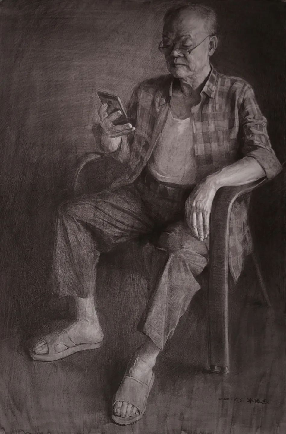 中央美院基础部素描作品欣赏，果然不凡！(图7)